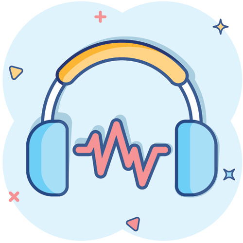 Video Replay Access with Headphones