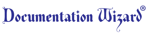 Documentation Wizard Logo Words Only