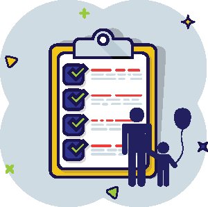 Informed Consent Guardian Child Icon